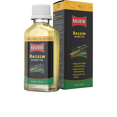 Ballistol Balsin Schaftöl hel zur Waffenpflege Hell 50 ml