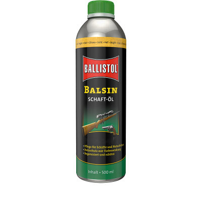 Ballistol Balsin Schaftöl hell zur Waffenpflege Hell 500 ml