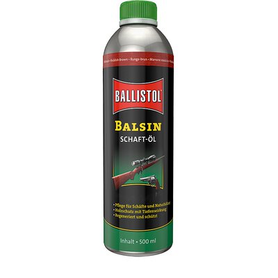 Ballistol Balsin Schaftöl rotbraun zur Waffenpflege Rotbraun 500 ml