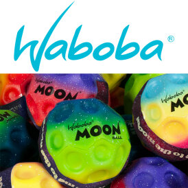 Waboba Moon Ball Gradient Rainbow, Undersea, Sunset Extreme Bouncing Springball Sprungball  in verschiedenen Farben