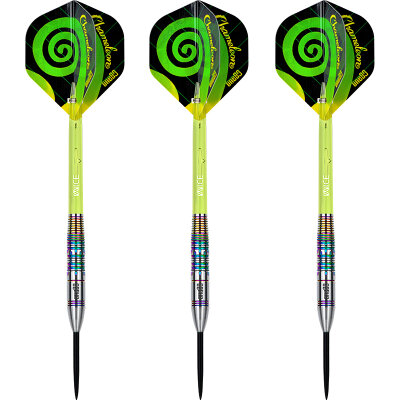 one80 Steel Dart Chameleon Peridot 90% Tungsten Steeltip Dart Steeldart 22 g