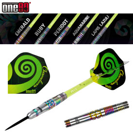 one80 Steel Dart Chameleon Aquamarine 90% Tungsten Steeltip Dart Steeldart 24 g