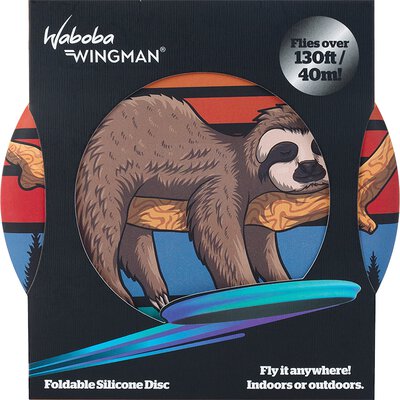 Waboba WINGMAN Disc faltbare Flugscheibe Soft Frisbee