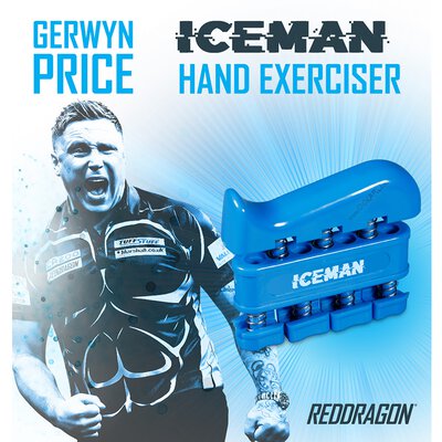 Red Dragon Gerwyn Price Iceman Hand Exerciser Handmuskeltrainer