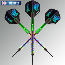 Winmau Soft Darts Simon Whitlock Spezial World Cup SE Softtip Dart Softdart 90% Tungsten 20 g