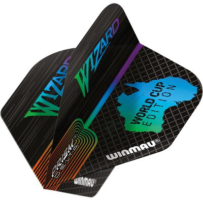 Winmau Standard Dart Flight Dartflight Simon Whitlock Spezial World Cup SE Design 2022
