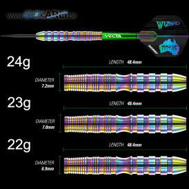 Winmau Steel Darts Simon Whitlock Spezial World Cup SE Steeltip Dart Steeldart 90% Tungsten 22 g