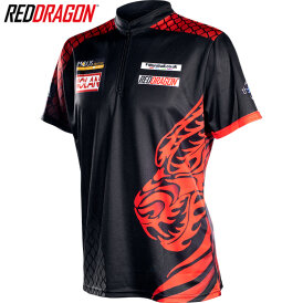 Red Dragon Darts Jonny Clayton Dragon Tour Polo Dartshirt Matchshirt Dart Shirt Trikot 2022