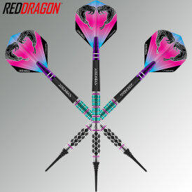 Red Dragon Soft Darts Peter Wright Supa Venom 90% Tungsten Softtip Dart Softdart 20 g