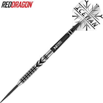 Red Dragon Steel Darts Gerwyn Price Iceman Thunderbolt 90% Tungsten Steeltip Dart Steeldart 24 g