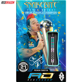 Red Dragon Steel Darts Peter Wright Supa Venom 90% Tungsten Steeltip Dart Steeldart 21 g