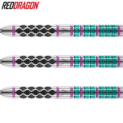 Red Dragon Steel Darts Peter Wright Supa Venom 90% Tungsten Steeltip Dart Steeldart 22 g