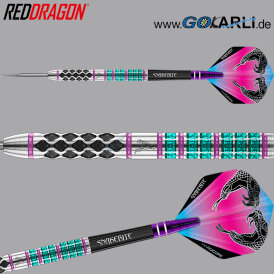 Red Dragon Steel Darts Peter Wright Supa Venom 90% Tungsten Steeltip Dart Steeldart 22 g