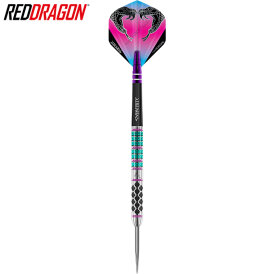 Red Dragon Steel Darts Peter Wright Supa Venom 90% Tungsten Steeltip Dart Steeldart 24 g