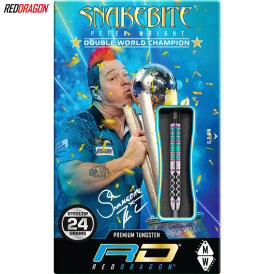 Red Dragon Steel Darts Peter Wright Supa Venom 90% Tungsten Steeltip Dart Steeldart 24 g