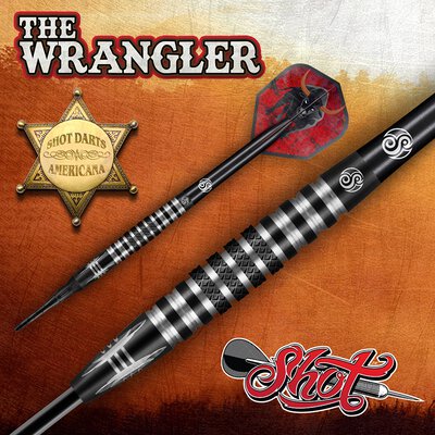 Shot Soft Darts Americana The Wrangler 80% Tungsten Softtip Darts Softdart 18 g