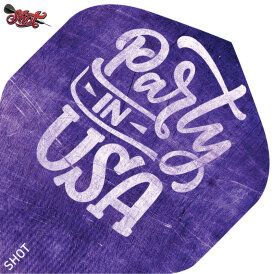 Shot Dart Flights Americana Party On Dartflights SF5414 Party On