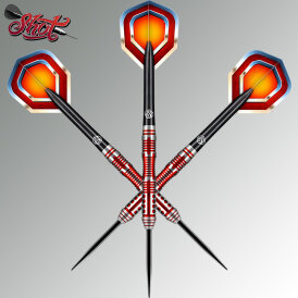 Shot Steel Darts Americana Route 66 80% Tungsten Steeltip Darts Steeldart 24 g