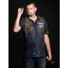 BULL´S NL Darts Martijn Kleermaker The Dutch Giant Matchshirt Dart Shirt Trikot Design 2022