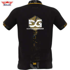 BULL´S NL Darts Martijn Kleermaker The Dutch Giant Matchshirt Dart Shirt Trikot Design 2022