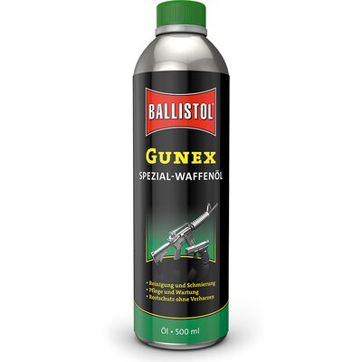 Ballistol Gunex Spezial-Waffenöl zur Waffenpflege und Wartung verschiedene Größen