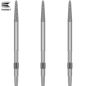 Target Steel Tip SWISS Point Dart Wechsel- Spitzen Schraubspitzen Silber DX Point 35 mm