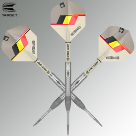 Target Steel Darts SWISS Point Dimitri van den Bergh G1 Matchdarts 90% Tungsten Steeltip Steeldart 21 g