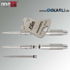 one80 Steel Dart Ron Meulenkamp Revolution R2 2,35 mm Point 90% Tungsten Steeltip Dart Steeldart 24 g