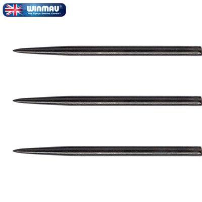 Winmau Steel Tip Standard Extra Long Black Points Wechsel- Spitzen Dart Point 41 mm
