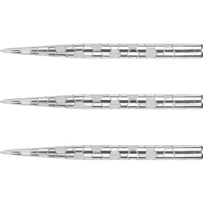 Target Steel Tip Onyx POINT Dart Wechsel- Spitzen Dart Point Onyx Silber 41 mm