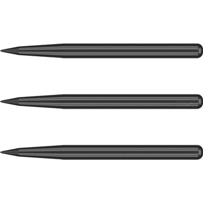 Target Steel Tip Standard POINT Dart Wechsel- Spitzen Dart Point Standard Schwarz 32 mm