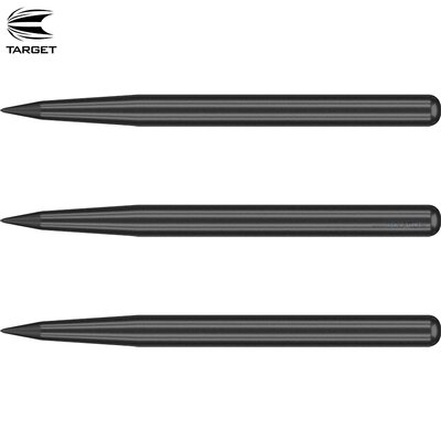 Target Steel Tip Standard POINT Dart Wechsel- Spitzen Dart Point Standard Schwarz 32 mm