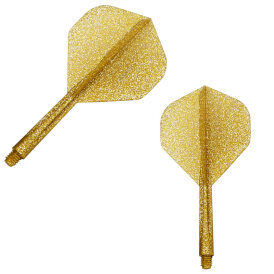 Condor Dart Flights Shafts Lame Glitter 2 in1 Schaft-Flights-System verschiedene Farben und Flightformen