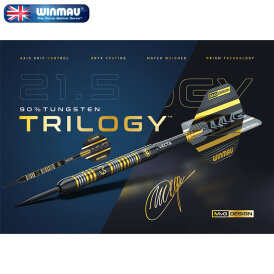 Winmau Steel Darts MvG Michael van Gerwen Trilogy 90% Tungsten Steeltip Dart Steeldart