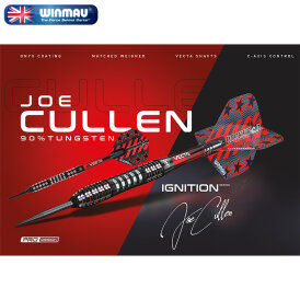 Winmau Steel Darts Joe Cullen Ignition Series 90% Tungsten Steeltip Dart Steeldart