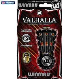 Winmau Steel Darts Valhalla 95-85% Tungsten Dual Core Tech Steeltip Dart Steeldart 24 g