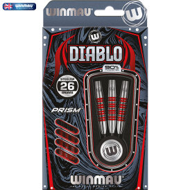Winmau Steel Darts Diablo Torpedo 90% Tungsten Steeltip Dart Steeldart 26 g