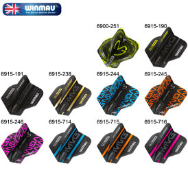 Winmau Mega, Prism Alpha, Prism Delta MVG Michael van Gerwen Dart Flight in verschiedenen Designs 2022