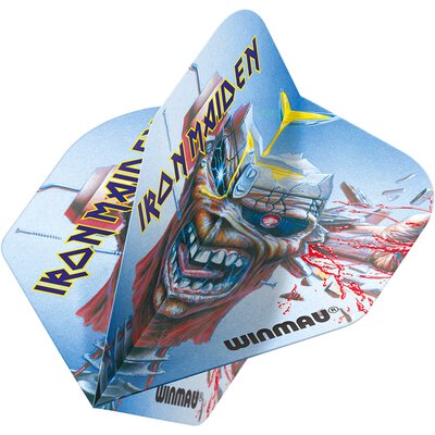 Winmau Rockband Rock Legends Flights Dart Flight Dartflights Iron Maiden Can I Play with Madness Designs 2022 6905-238
