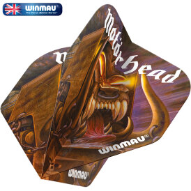 Winmau Rockband Rock Legends Flights Dart Flight Dartflights Motorhead Orgasmatron Designs 2022 6905-242