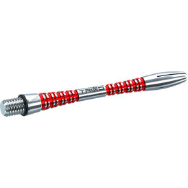 Winmau Triad Aluminium Dart Shaft Dartshaft aerodynamische Profilierung M Mittel Rot