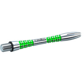 Winmau Triad Aluminium Dart Shaft Dartshaft aerodynamische Profilierung Intermediate Grün