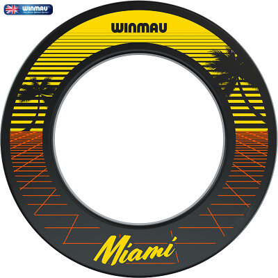 Winmau Dartboard Surround Miami Design 2022 Miami Surround