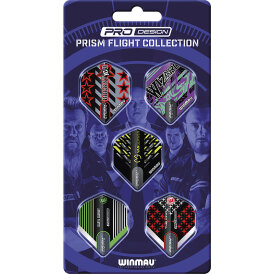 Winmau Flight Collection Dartflight Player, Prism Alpha, Zeta, Rhino, Mega, Blade 6 Dart Flight Sets in verschiedenen Designs 2022
