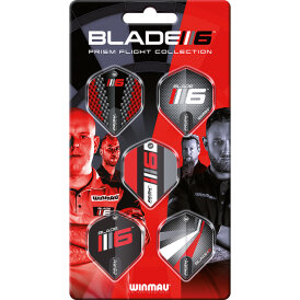 Winmau Flight Collection Dartflight Player, Prism Alpha, Zeta, Rhino, Mega, Blade 6 Dart Flight Sets in verschiedenen Designs 2022