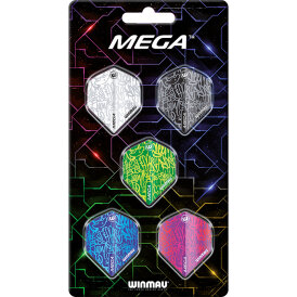 Winmau Flight Collection Dartflight Player, Prism Alpha, Zeta, Rhino, Mega, Blade 6 Dart Flight Sets in verschiedenen Designs 2022