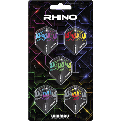 Winmau Flight Collection Dartflight Rhino Dart Flight Sets in verschiedenen Designs 2022 8123-Neu