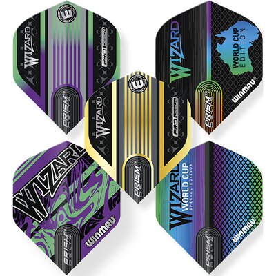 Winmau Flight Collection Dartflight Simon Whitlock The Wizard Flight Selector Dart Flight Sets in verschiedenen Designs 2022