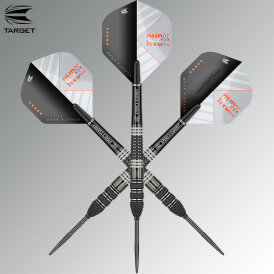 Target Steel Darts SWISS Point Raymond van Barneveld RVB 95 ECHO 95% Tungsten Steeltip Dart Steeldart