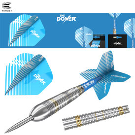 Target Steel Darts Phil Taylor Power Brass komplett Dartset Steeltip Steeldart 22 g